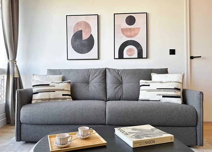 Apartment Premium Flat Balcony & Lift For 5 Paris